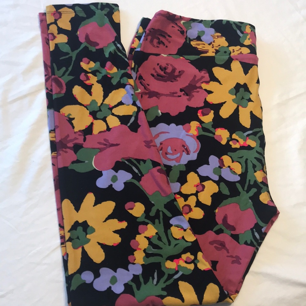 Lularoe Floral Leggings